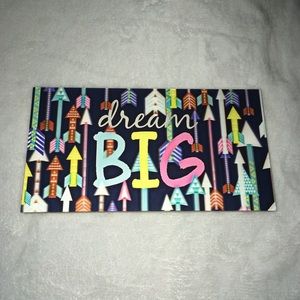 “Dream Big” 3D Holographic Sign Wall Decor